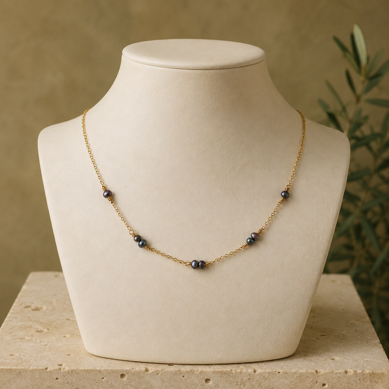 The Blush Current Necklace
