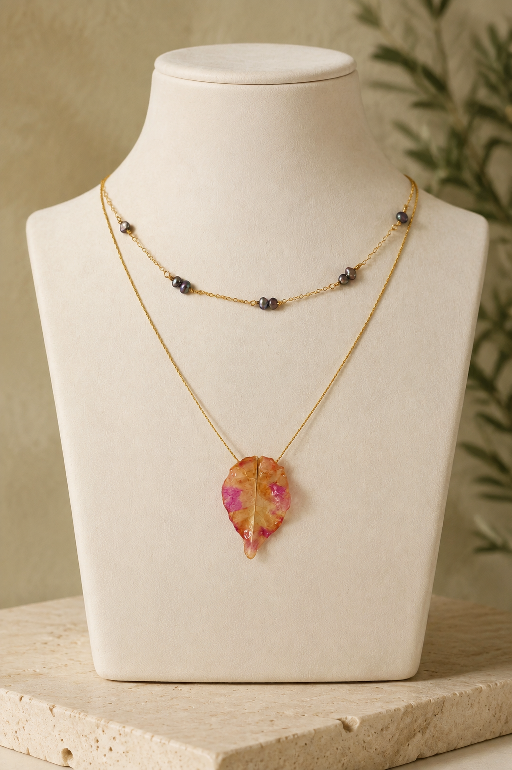 The Blush Current Necklace